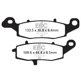 EBC FA231V BRAKE PAD FA-V SERIES SINTERED METAL/ORGANIC COMPOUND
