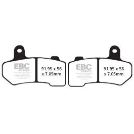 EBC FA409V BRAKE PAD FA-V SERIES SINTERED METAL/ORGANIC COMPOUND