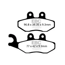 EBC SFA353HH BRAKE PAD SFA-HH SERIES SINTERED METAL