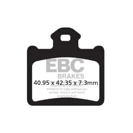 EBC FA602R BRAKE PAD FA-R SERIES SINTERED METAL