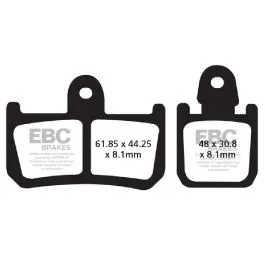 EBC GPFAX442/4HH BRAKE PAD GPFAX-HH SERIES SINTERED METAL