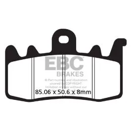 EBC FA630HH BRAKE PAD FA-HH SERIES SINTERED METAL