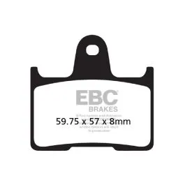 EBC FA254V BRAKE PAD FA-V SERIES SINTERED METAL/ORGANIC COMPOUND