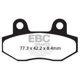 EBC FA086/2HH BRAKE PAD FA-HH SERIES SINTERED METAL