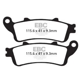EBC SFA281HH BRAKE PAD SFA-HH SERIES SINTERED METAL
