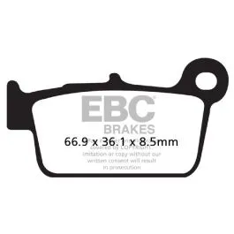 EBC FA367/2R BRAKE PAD FA-R SERIES SINTERED METAL
