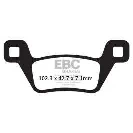 EBC FA600/2R BRAKE PAD FA-R SERIES SINTERED METAL