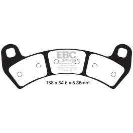 EBC FA680R BRAKE PAD FA-R SERIES SINTERED METAL