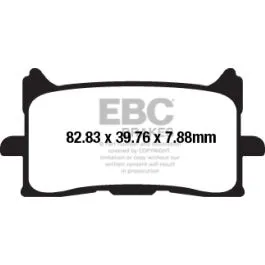 EBC FA679HH BRAKE PAD FA-HH SERIES SINTERED METAL