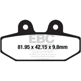EBC FA710HH BRAKE PAD FA-HH SERIES SINTERED METAL