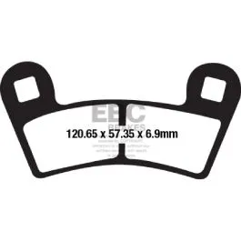 EBC FA657R BRAKE PAD FA-R SERIES SINTERED METAL