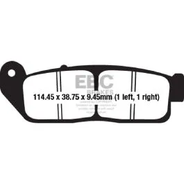 EBC FA672HH BRAKE PAD FA-HH SERIES SINTERED METAL