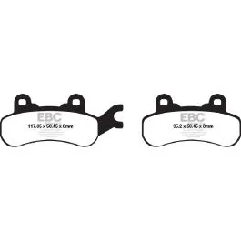 EBC FA682R BRAKE PAD FA-R SERIES SINTERED METAL