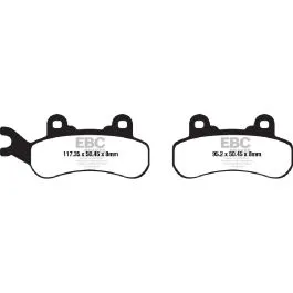 EBC FA683R BRAKE PAD FA-R SERIES SINTERED METAL