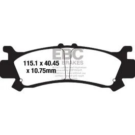 EBC FA702R BRAKE PAD SINTER OFFROAD