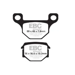 EBC FA093 BRAKE PAD FA SERIES ORGANIC