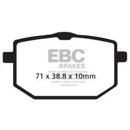 EBC FA118 BRAKE PAD FA SERIES ORGANIC