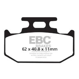 EBC FA152/2TT BRAKE PAD FA-TT SERIES CARBON FIBER