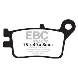 EBC FA153 BRAKE PAD FA SERIES ORGANIC