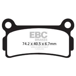 EBC FA164 BRAKE PAD FA SERIES ORGANIC