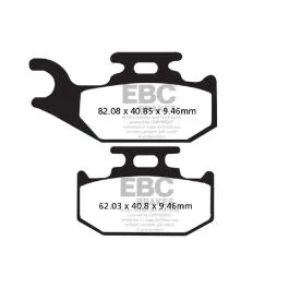 EBC FA317TT BRAKE PAD FA-TT SERIES CARBON FIBER