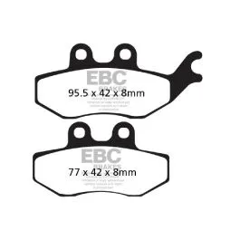 EBC FA374 BRAKE PAD FA SERIES ORGANIC