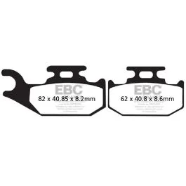 EBC FA414TT BRAKE PAD FA-TT SERIES CARBON FIBER