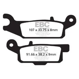 EBC FA446TT BRAKE PAD FA-TT SERIES CARBON FIBER