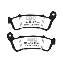 EBC SFA388 BRAKE PAD SFA SERIES ORGANIC