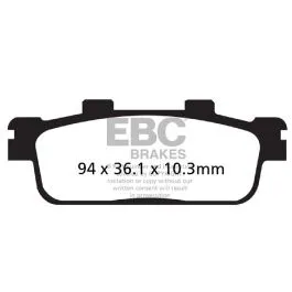 EBC SFA427 BRAKE PAD SFA SERIES ORGANIC