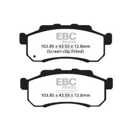 EBC FA477TT BRAKE PAD FA-TT SERIES CARBON FIBER