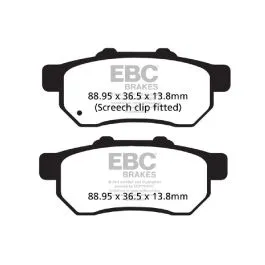 EBC FA479TT BRAKE PAD FA-TT SERIES CARBON FIBER