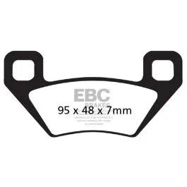 EBC FA395TT BRAKE PAD FA-TT SERIES CARBON FIBER