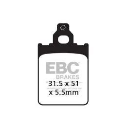 EBC SFA186 BRAKE PAD SFA SERIES ORGANIC