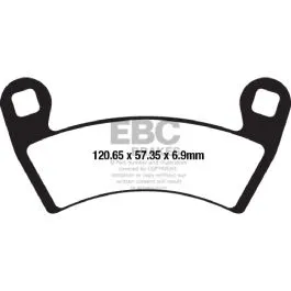 EBC FA656TT BRAKE PAD FA-TT SERIES CARBON FIBER