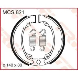 TRW MCS821 BRAKE SHOES STANDARD