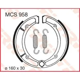 TRW MCS958 BRAKE SHOES STANDARD