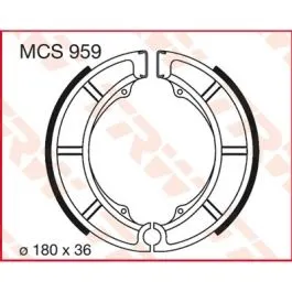 TRW MCS959 BRAKE SHOES STANDARD