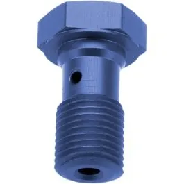 TRW MCH911B BANJO BOLT M10X1.00 BREMBO ALUMINIUM BLUE