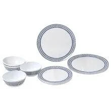 Set piatti melamm. Midday Bluebay 12pz - Stoviglie Set piatti Midday Bluebay -