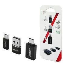 Adattatore USB - 3 Pezzi - Adattatore cavo dati - 3.0 quick charge NOVAK 185614