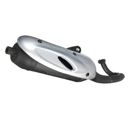 Impianto di scarico completo SITOPLUS di Leovince OMOLOGATO in acciaio per HONDA X8R-S/X 50 1998 2002