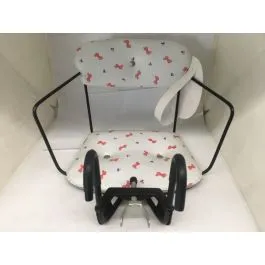 Portabimbo seggiolino per manubrio bici jolly peso massimo del bimbo bimba 15 kg