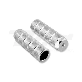 poggiapiedi bmx freestyle asse diametro 14 argento