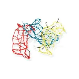 corda elastica verde blu 40 X 40