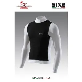 maglia intimo TS4 bianca antivento bici moto sci running invernale