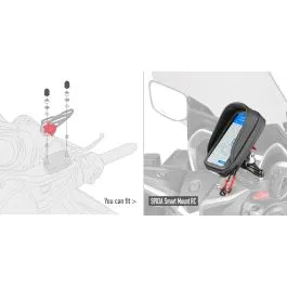 kit viteria per supporto navigatore s903a GIVI 01VKIT