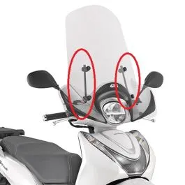 attacchi parabrezza sh 125 150 2021 mode