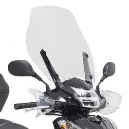 Lastra Parabrezza Honda SH 300i 2015-2020 (per attacchi originali non inclusi) trasparente