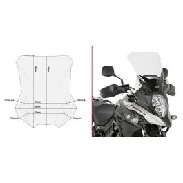 spoiler suzuki dl 650 v-strom (17) trasparente